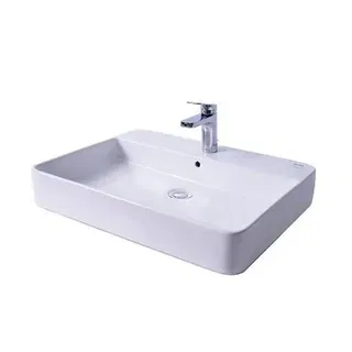 Lavabo chậu rửa mặt TOTO LT951C#XW đặt bàn sứ chống bám bẩn