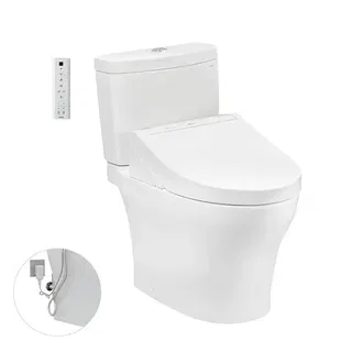Bồn cầu 2 khối TOTO CS769DRW14 nắp rửa C5 - TCF24410AAA