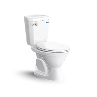 Bồn cầu 2 khối Viglacera VI77 nắp thường
