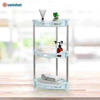 Kệ tam giác inox 3T Hokori nhựa Việt Nhật 5585-3