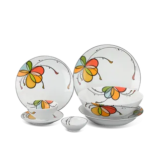 Bộ đồ ăn sứ Minh Long 22 sản phẩm - Daisy - Bóng Bay
