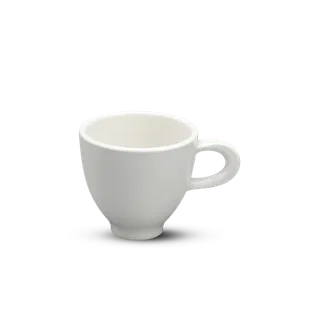 Tách espresso sứ Minh Long 0.15 L - Daisy Lys - Trắng Ngà