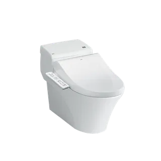 Bồn cầu 1 khối INAX AC-1017R nắp rửa điện tử CW-H18VN