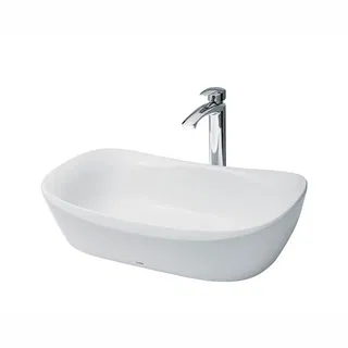 Lavabo rửa mặt TOTO PJS07WE#MW đá cẩm thạch nhân tạo cao cấp