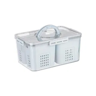 Hộp thực phẩm chữ nhật quai xách 3N Hokori Việt Nhật 6571