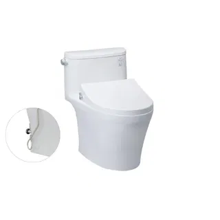 Bồn cầu 1 khối TOTO MS887RE4 nắp rửa TCW1211A