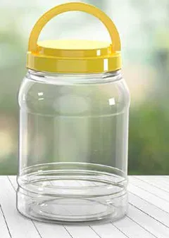 Hũ Tròn nhựa Duy Tân 250-Nắp Quai - 2200ml