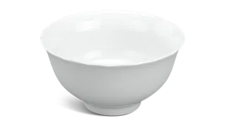 Chén cơm sứ Minh Long 11.5 cm - Mẫu Đơn IFP - Trắng Ngà