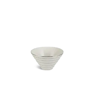 Tô con sò sứ Minh Long 15 x 14.3 cm - Ngọc Biển IFP - Chỉ Bạch Kim