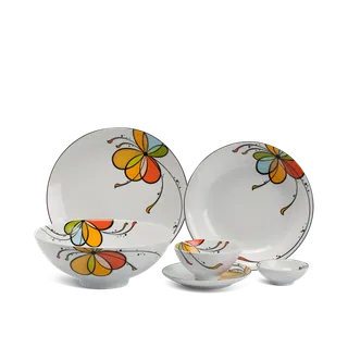 Bộ đồ ăn sứ Minh Long 10 người 36 sản phẩm - Daisy - Bóng Bay