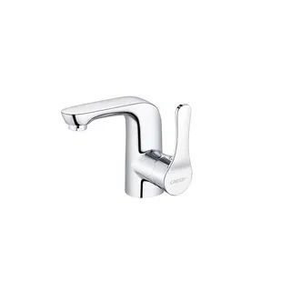 Vòi lavabo chậu rửa mặt Caesar B740CU nóng lạnh kèm nút xả nhấn