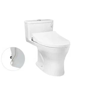 Bồn cầu 1 khối TOTO MS855DE4 nắp rửa TCW1211A