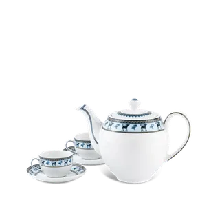 Bộ trà sứ Minh Long 0.8 L - Camellia - Lộc Lạc