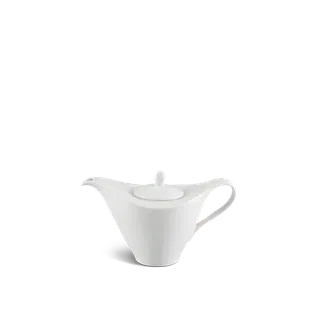Bình trà cao sứ Minh Long 0.45 L + nắp - Anh Vũ IFP - Trắng Ngà