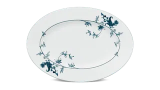 Dĩa oval sứ Minh Long 37 cm - Hoàng Cung - Lạc Hồng