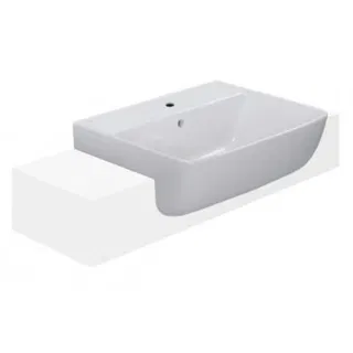 Lavabo chậu rửa mặt INAX L-345V bán âm 3 lỗ (L345V)