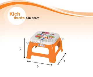 Ghế mini nhựa Tý Liên No.0701
