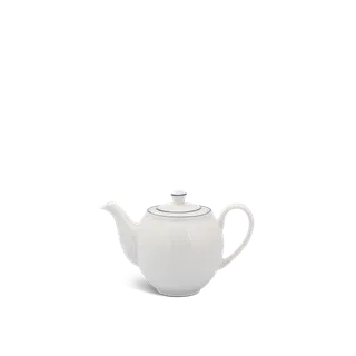 Bình trà + nắp sứ Minh Long - Camellia - Chỉ Xanh Dương