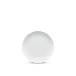 Dĩa lót chén súp sứ Minh Long 13 cm - Jasmine - Trắng