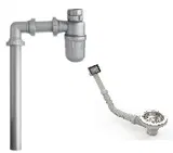 Bộ xả Hafele cho chậu 1 hộc