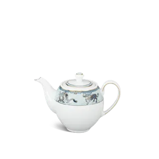 Bình trà sứ Minh Long - Camellia - Tứ Linh