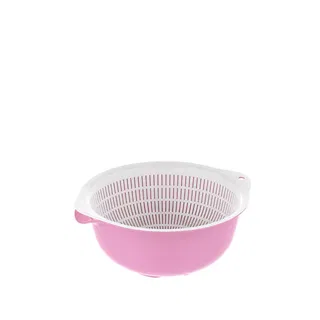 Bộ Thau Rổ 2T8 nhựa Duy Tân No.493