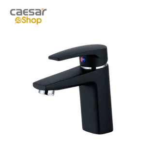 Vòi lavabo chậu rửa mặt Caesar B390CBU nóng lạnh kèm nút xả nhấn