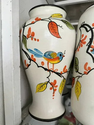 LỌ HOA GỐM MEN L2.25