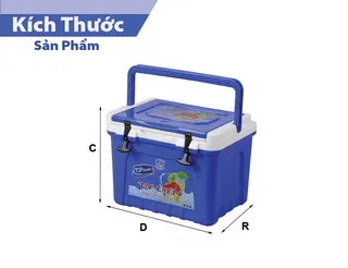 Thùng Đá Top - 20 nhựa Tý Liên No.0840