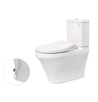 Bồn cầu 2 khối TOTO CS948DE2 nắp rửa TCW07S