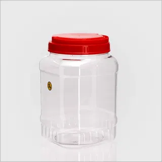 Hũ Bát Giác Ngấn nhựa Duy Tân 5Kg No.F154