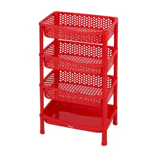 Kệ Trung 4N Không Bánh Xe nhựa Duy Tân No.827/4