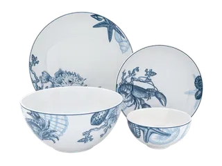 Bộ đồ ăn sứ Minh Long 09 sản phẩm - Timeless IFP - Đại Dương