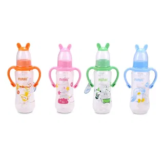 12 Bình sữa nhựa Duy Tân Mirai Eo 250ml No.250
