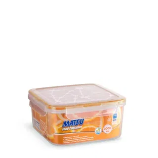 Hộp Thực Phẩm Vuông nhựa Duy Tân 2000ml No.450