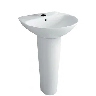 Lavabo chậu rửa mặt INAX L-288V treo tường + chân dài (L288V)