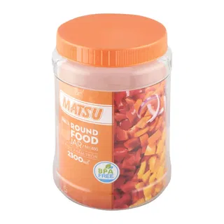 Hộp Thực Phẩm nhựa Duy Tân Matsu Tròn 2300ml No. 850