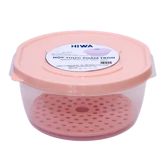 Hộp thực phẩm tròn nhựa Châu Hưng 3100ml 043