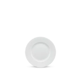 Dĩa tròn sứ Minh Long - Camellia - Trắng