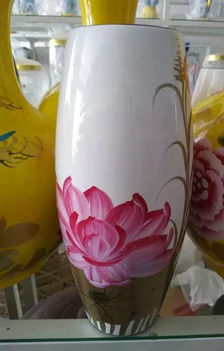 Lọ hoa gốm Bát Tràng Bom 3