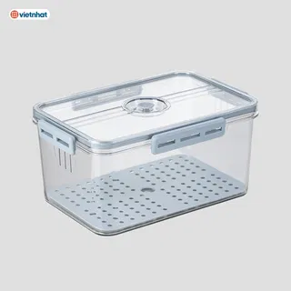 Hộp thực phẩm chữ nhật trung Hokori Việt Nhật 6560-2