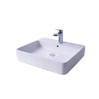 Lavabo chậu rửa mặt TOTO LT950C#XW đặt bàn sứ chống bám bẩn