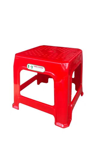 Ghế lùn mặt lưới nhựa Châu Hưng
