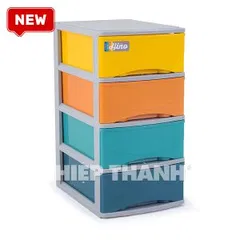 Tủ A4 HINO 4 tầng nhựa Hiệp Thành 604HINO