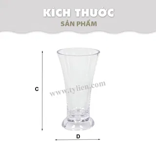 Ly Cao nhựa Tý Liên No.0563