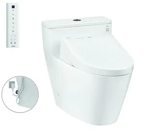 Bồn cầu 1 khối TOTO MS625DW14#XW nắp rửa C5 - TCF24410AAA