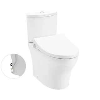 Bồn cầu 2 khối TOTO CS838DE4 nắp rửa TCW1211A