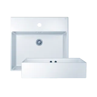 Lavabo chậu rửa mặt Caesar LF5263 đặt bàn