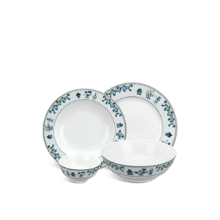 Bộ đồ ăn sứ Minh Long 09 sản phẩm - Jasmine - Tứ Quý