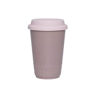 Ly cao sứ Minh Long 0.40 L + nắp silicon - Misc Assortment - Màu Xám 3 (M)
